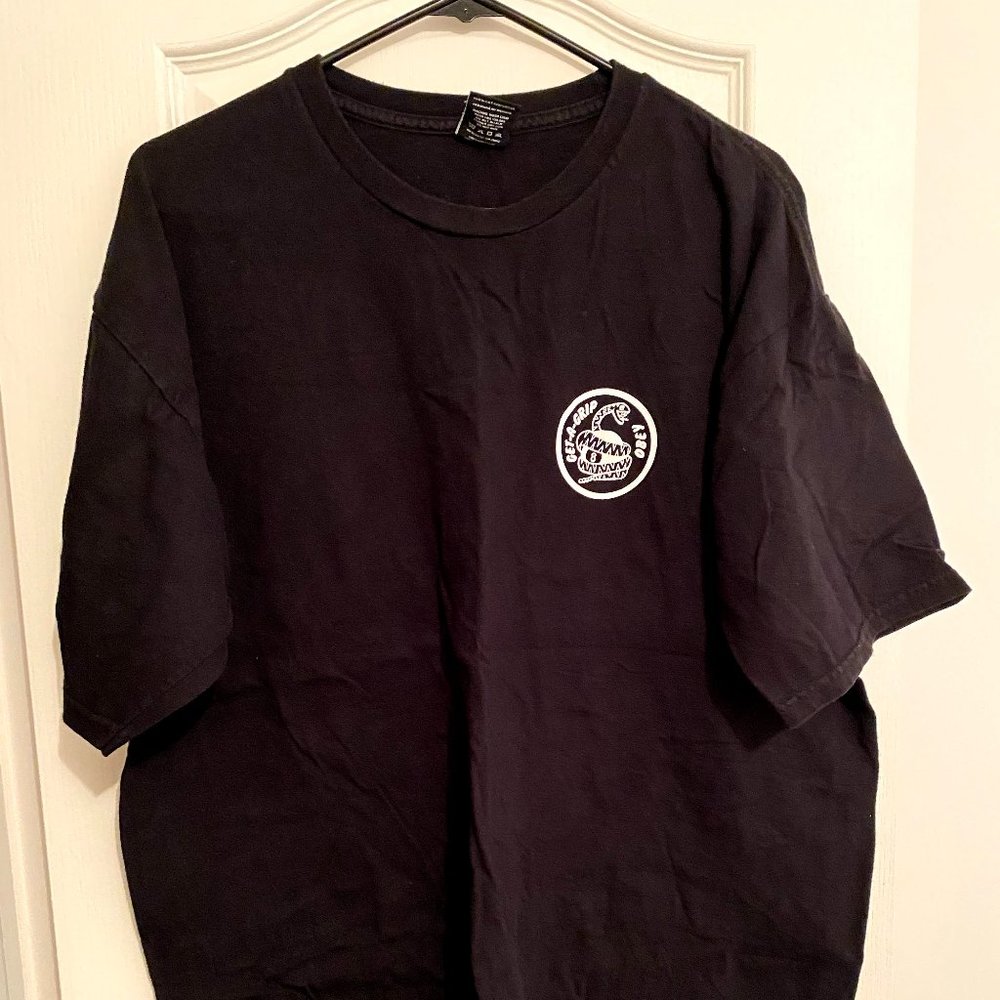Vintage Obey Tee Black Sz XL